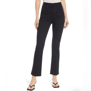 MOTHER High Waist Rider Ankle Jeans
